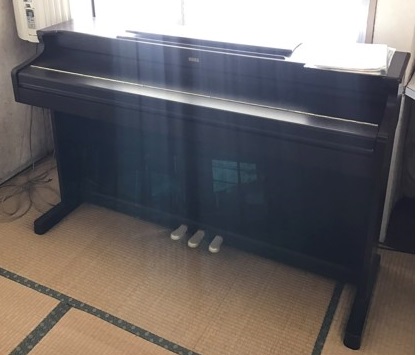 名古屋で回収した電子ピアノ